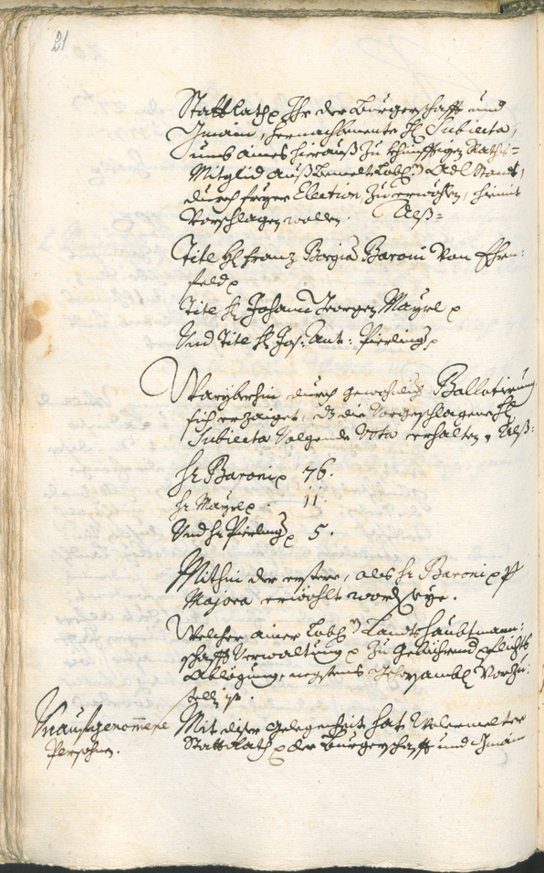 Civic Archives of Bozen-Bolzano - BOhisto Ratsprotokoll 1735/38 