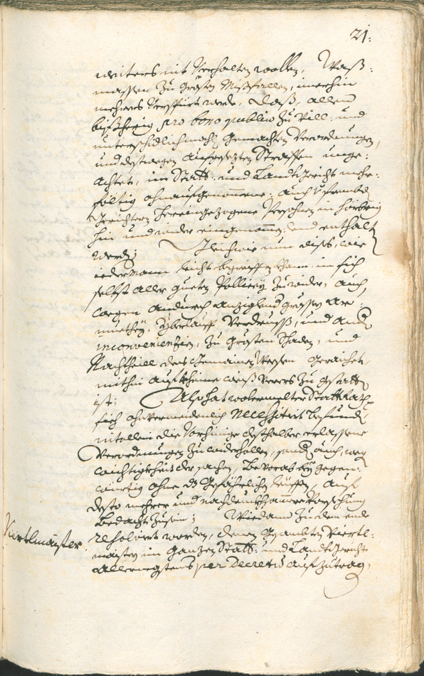 Archivio Storico della Città di Bolzano - BOhisto protocollo consiliare 1735/38 