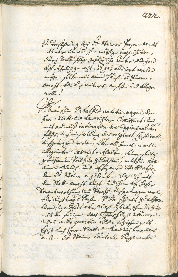 Archivio Storico della Città di Bolzano - BOhisto protocollo consiliare 1735/38 