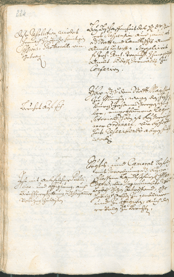 Civic Archives of Bozen-Bolzano - BOhisto Ratsprotokoll 1735/38 