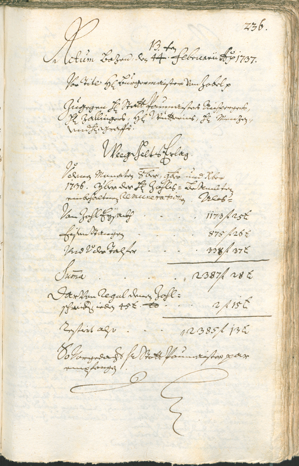 Civic Archives of Bozen-Bolzano - BOhisto Ratsprotokoll 1735/38 