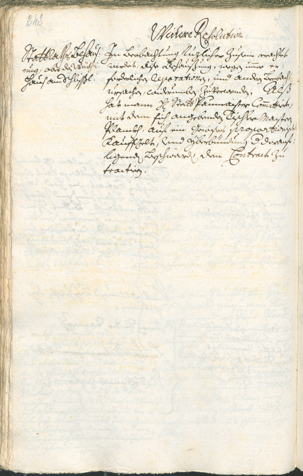 Archivio Storico della Città di Bolzano - BOhisto protocollo consiliare 1735/38 