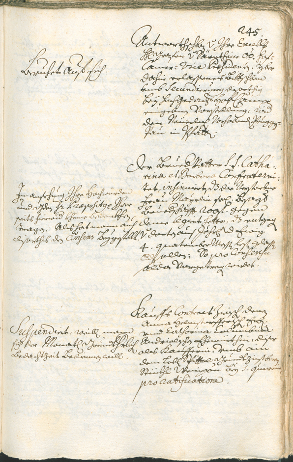 Civic Archives of Bozen-Bolzano - BOhisto Ratsprotokoll 1735/38 