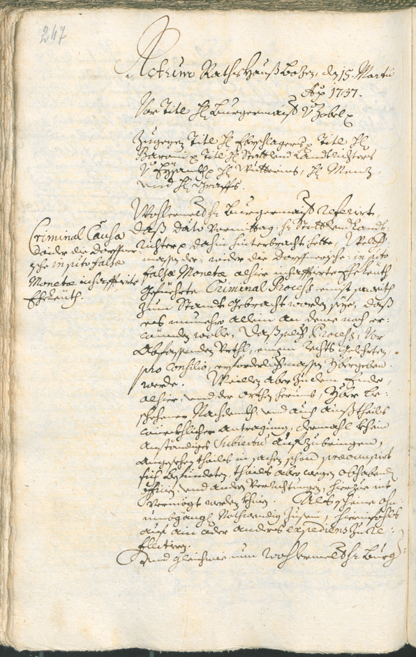 Archivio Storico della Città di Bolzano - BOhisto protocollo consiliare 1735/38 