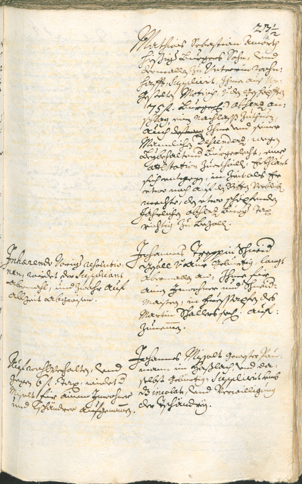 Civic Archives of Bozen-Bolzano - BOhisto Ratsprotokoll 1735/38 