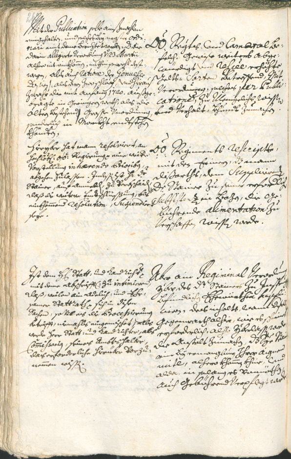 Archivio Storico della Città di Bolzano - BOhisto protocollo consiliare 1735/38 