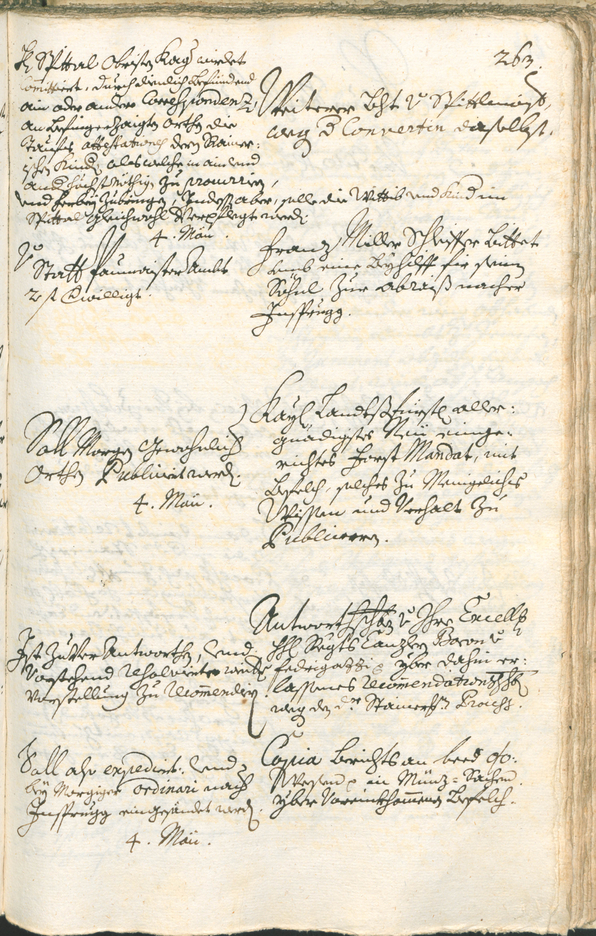 Civic Archives of Bozen-Bolzano - BOhisto Ratsprotokoll 1735/38 