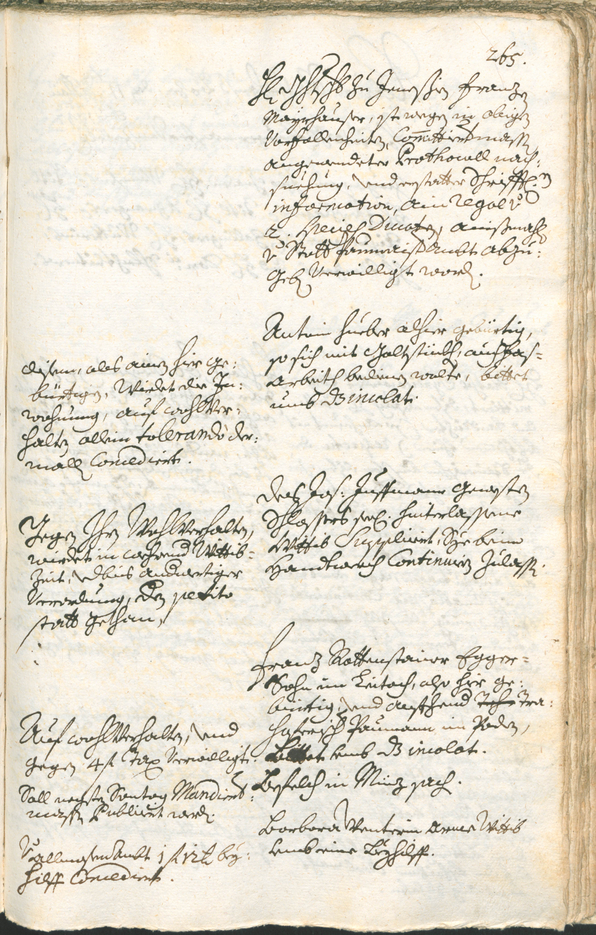 Civic Archives of Bozen-Bolzano - BOhisto Ratsprotokoll 1735/38 