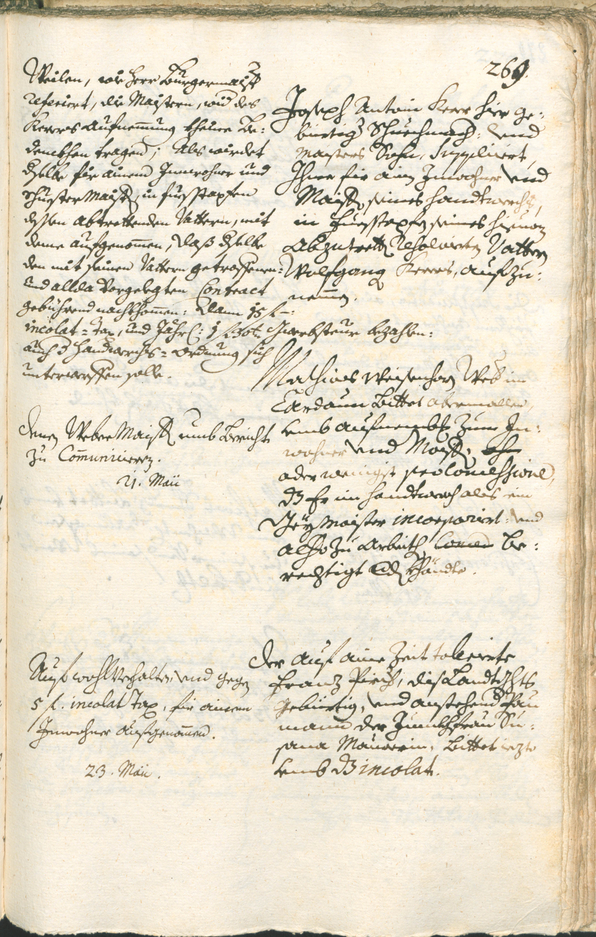 Civic Archives of Bozen-Bolzano - BOhisto Ratsprotokoll 1735/38 