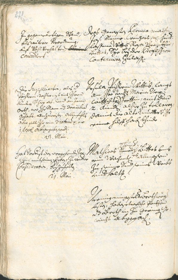 Archivio Storico della Città di Bolzano - BOhisto protocollo consiliare 1735/38 