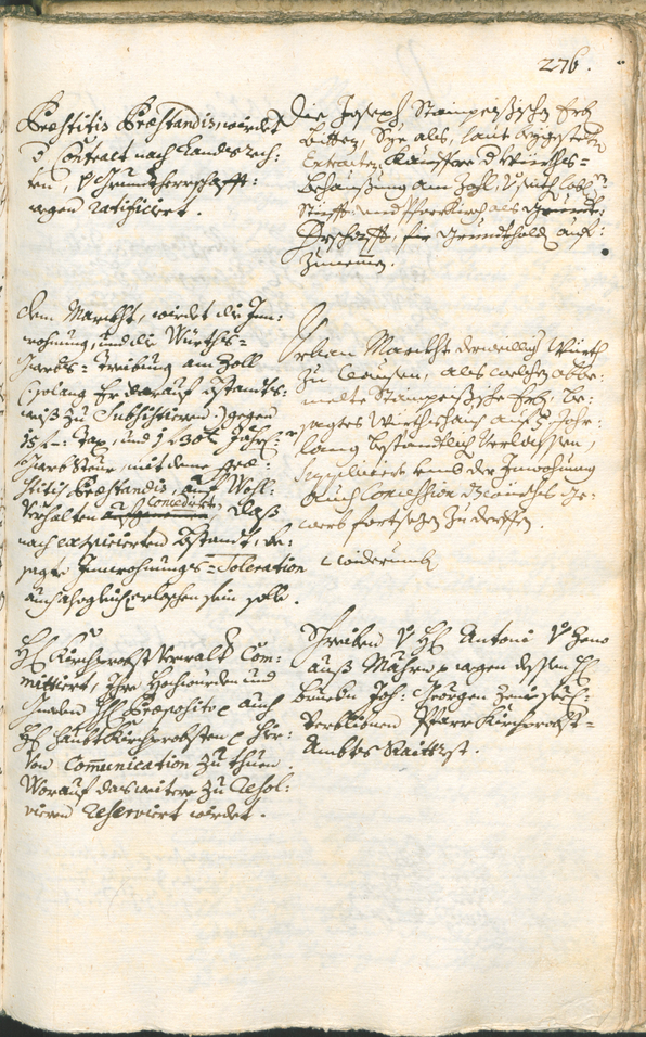 Archivio Storico della Città di Bolzano - BOhisto protocollo consiliare 1735/38 