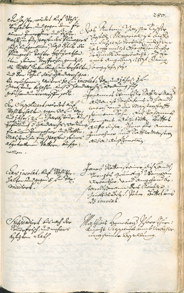 Archivio Storico della Città di Bolzano - BOhisto protocollo consiliare 1735/38 