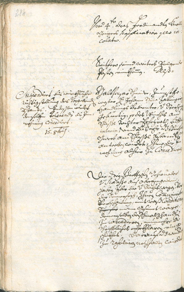 Civic Archives of Bozen-Bolzano - BOhisto Ratsprotokoll 1735/38 