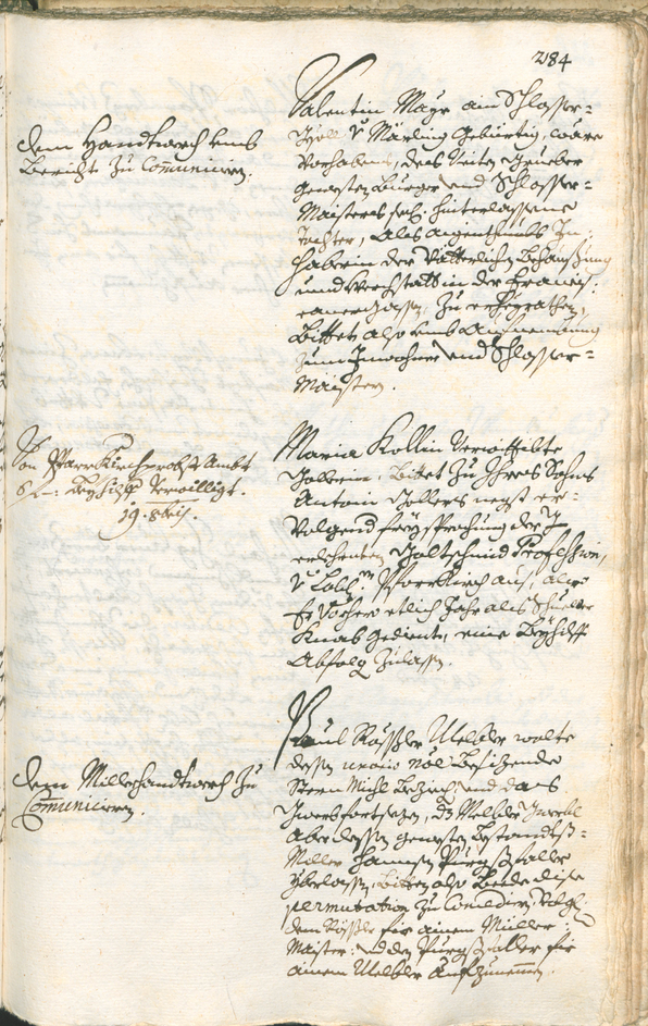 Civic Archives of Bozen-Bolzano - BOhisto Ratsprotokoll 1735/38 