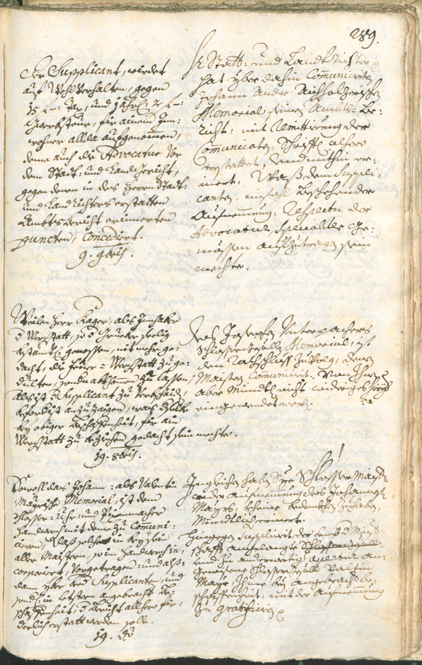 Civic Archives of Bozen-Bolzano - BOhisto Ratsprotokoll 1735/38 