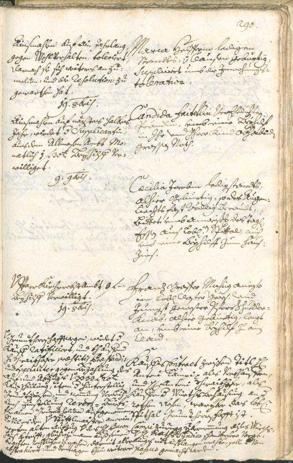 Civic Archives of Bozen-Bolzano - BOhisto Ratsprotokoll 1735/38 