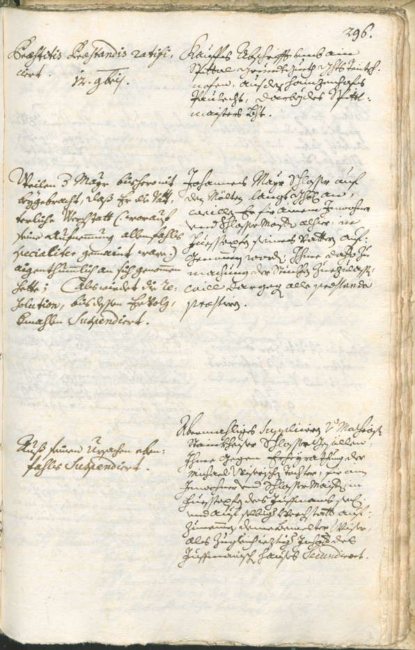 Archivio Storico della Città di Bolzano - BOhisto protocollo consiliare 1735/38 