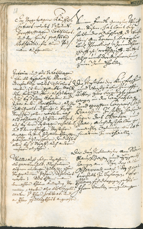 Civic Archives of Bozen-Bolzano - BOhisto Ratsprotokoll 1735/38 