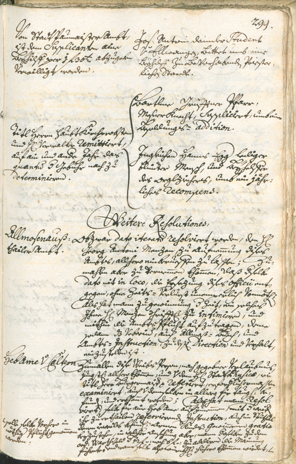 Archivio Storico della Città di Bolzano - BOhisto protocollo consiliare 1735/38 