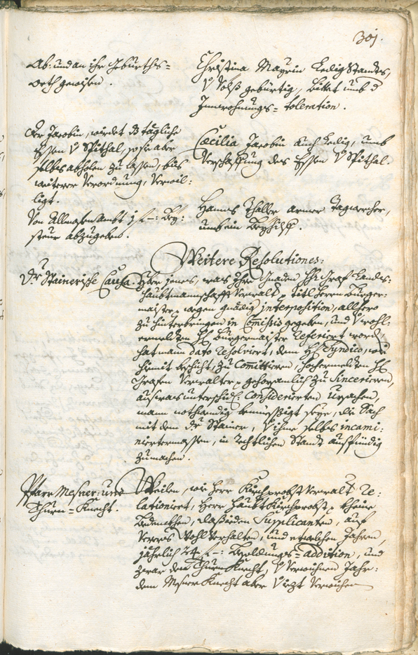 Civic Archives of Bozen-Bolzano - BOhisto Ratsprotokoll 1735/38 