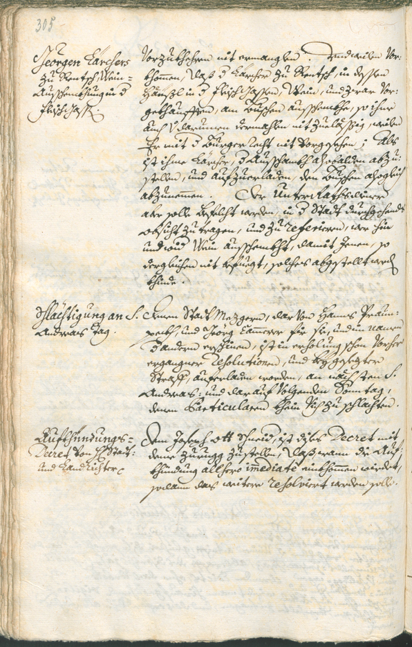 Civic Archives of Bozen-Bolzano - BOhisto Ratsprotokoll 1735/38 