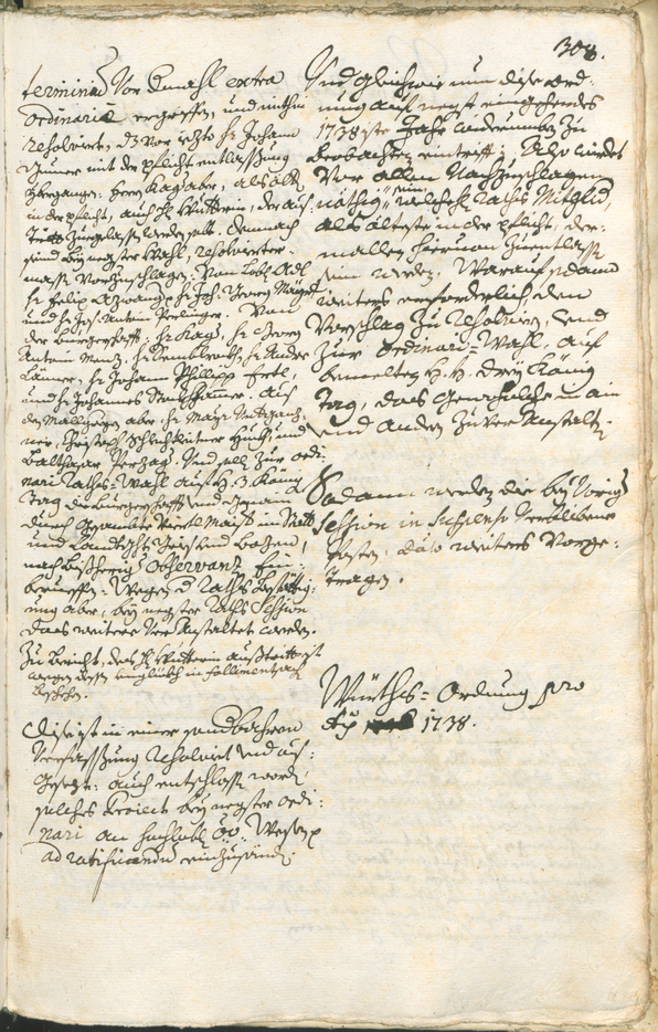 Archivio Storico della Città di Bolzano - BOhisto protocollo consiliare 1735/38 