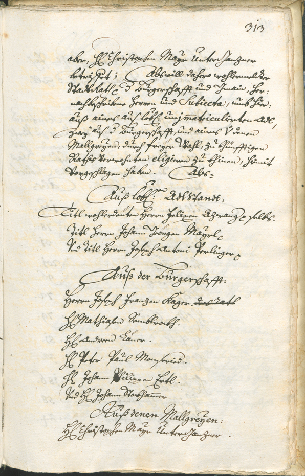 Civic Archives of Bozen-Bolzano - BOhisto Ratsprotokoll 1735/38 