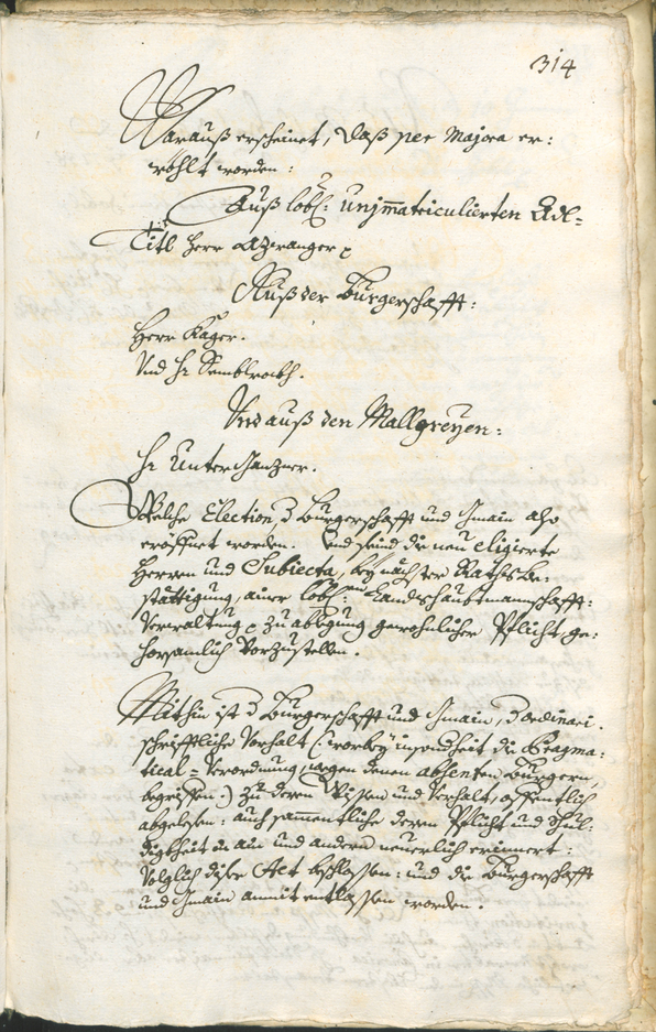 Archivio Storico della Città di Bolzano - BOhisto protocollo consiliare 1735/38 