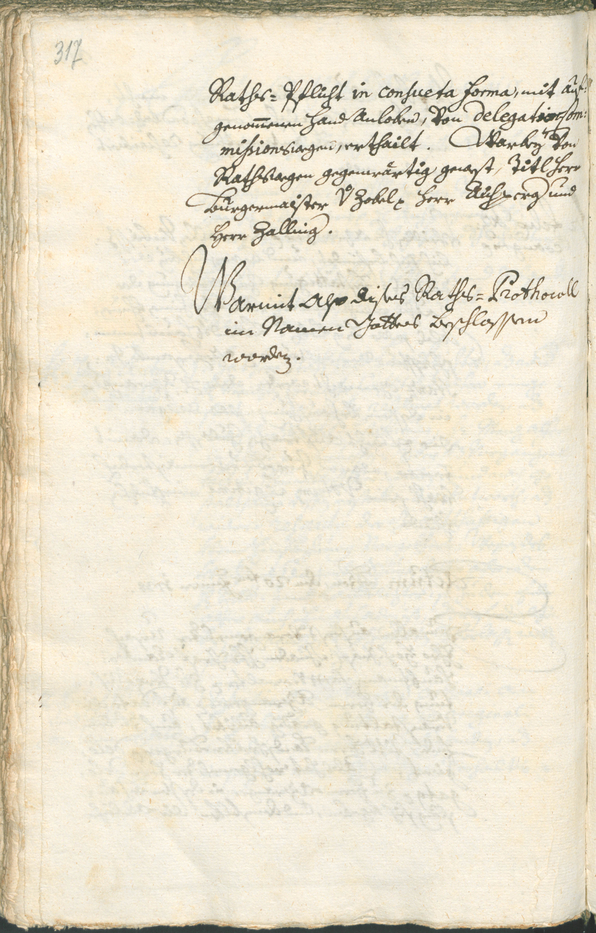 Archivio Storico della Città di Bolzano - BOhisto protocollo consiliare 1735/38 