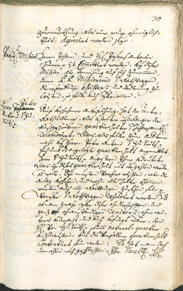 Civic Archives of Bozen-Bolzano - BOhisto Ratsprotokoll 1735/38 