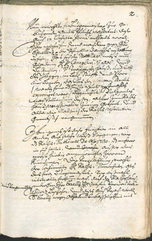 Archivio Storico della Città di Bolzano - BOhisto protocollo consiliare 1735/38 