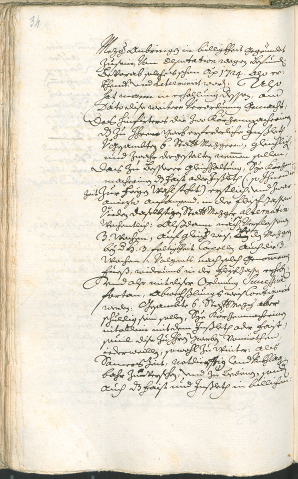 Civic Archives of Bozen-Bolzano - BOhisto Ratsprotokoll 1735/38 