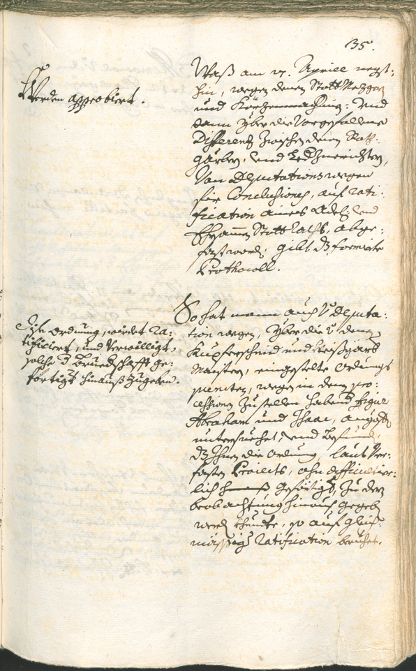 Civic Archives of Bozen-Bolzano - BOhisto Ratsprotokoll 1735/38 