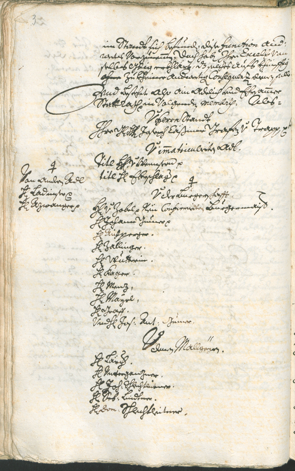 Stadtarchiv Bozen - BOhisto Ratsprotokoll 1735/38 