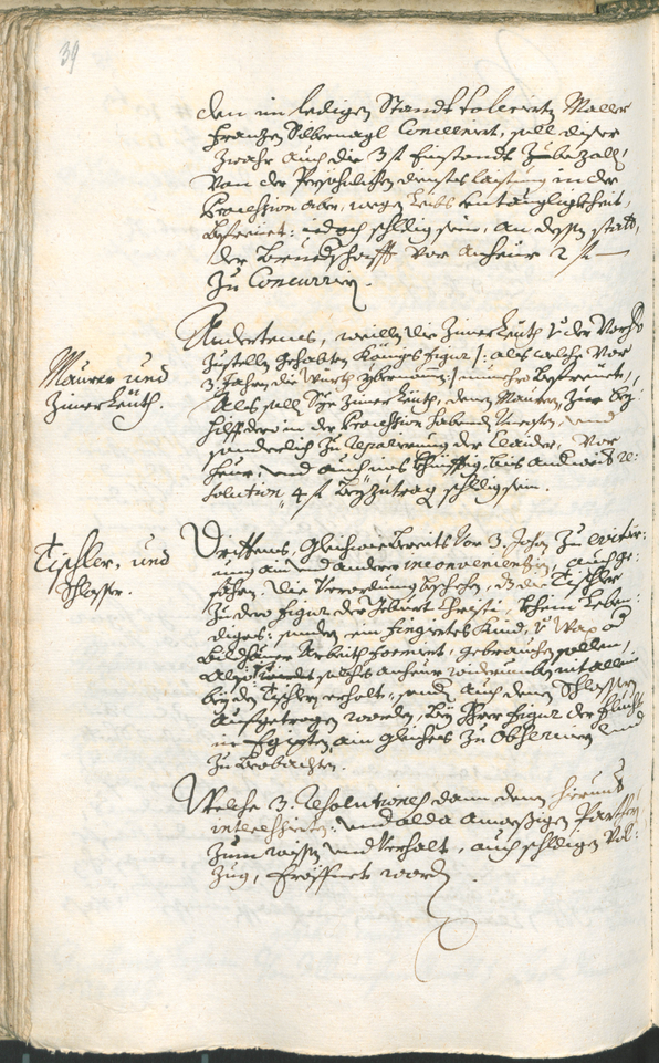 Archivio Storico della Città di Bolzano - BOhisto protocollo consiliare 1735/38 