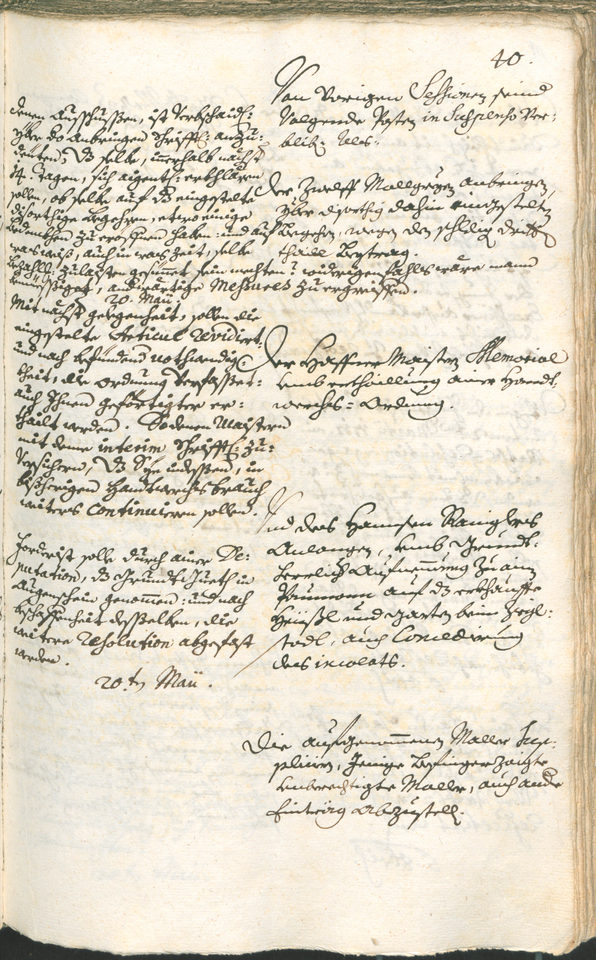 Civic Archives of Bozen-Bolzano - BOhisto Ratsprotokoll 1735/38 