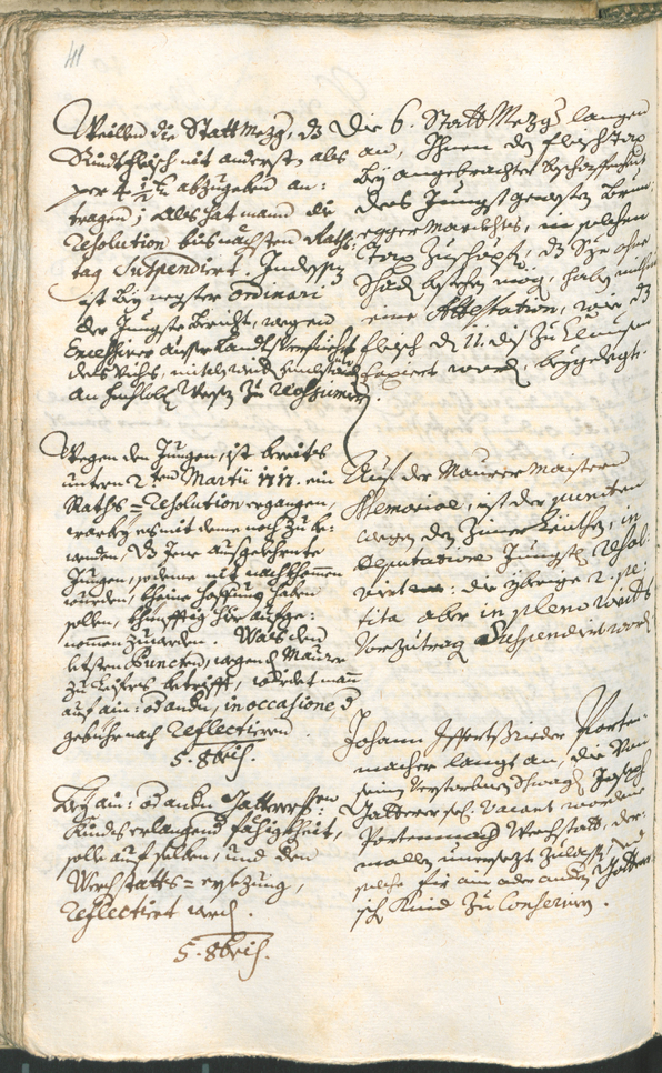 Civic Archives of Bozen-Bolzano - BOhisto Ratsprotokoll 1735/38 