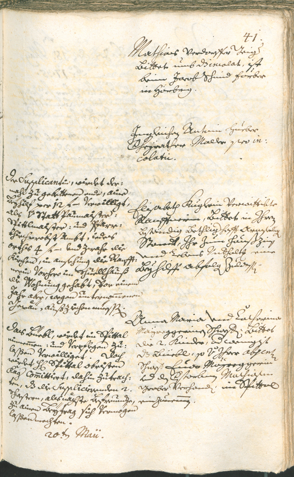 Civic Archives of Bozen-Bolzano - BOhisto Ratsprotokoll 1735/38 