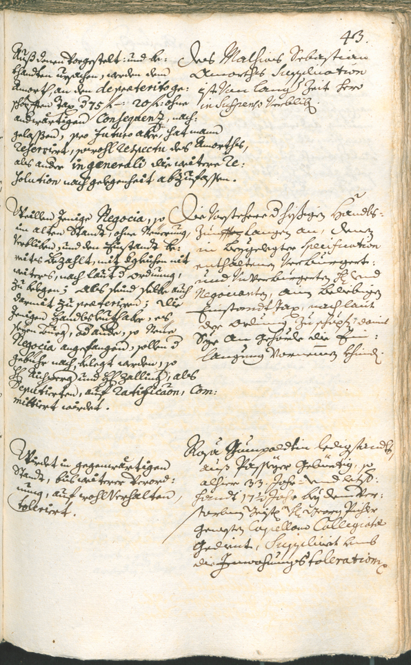 Civic Archives of Bozen-Bolzano - BOhisto Ratsprotokoll 1735/38 