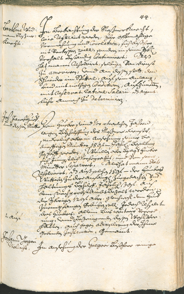 Archivio Storico della Città di Bolzano - BOhisto protocollo consiliare 1735/38 