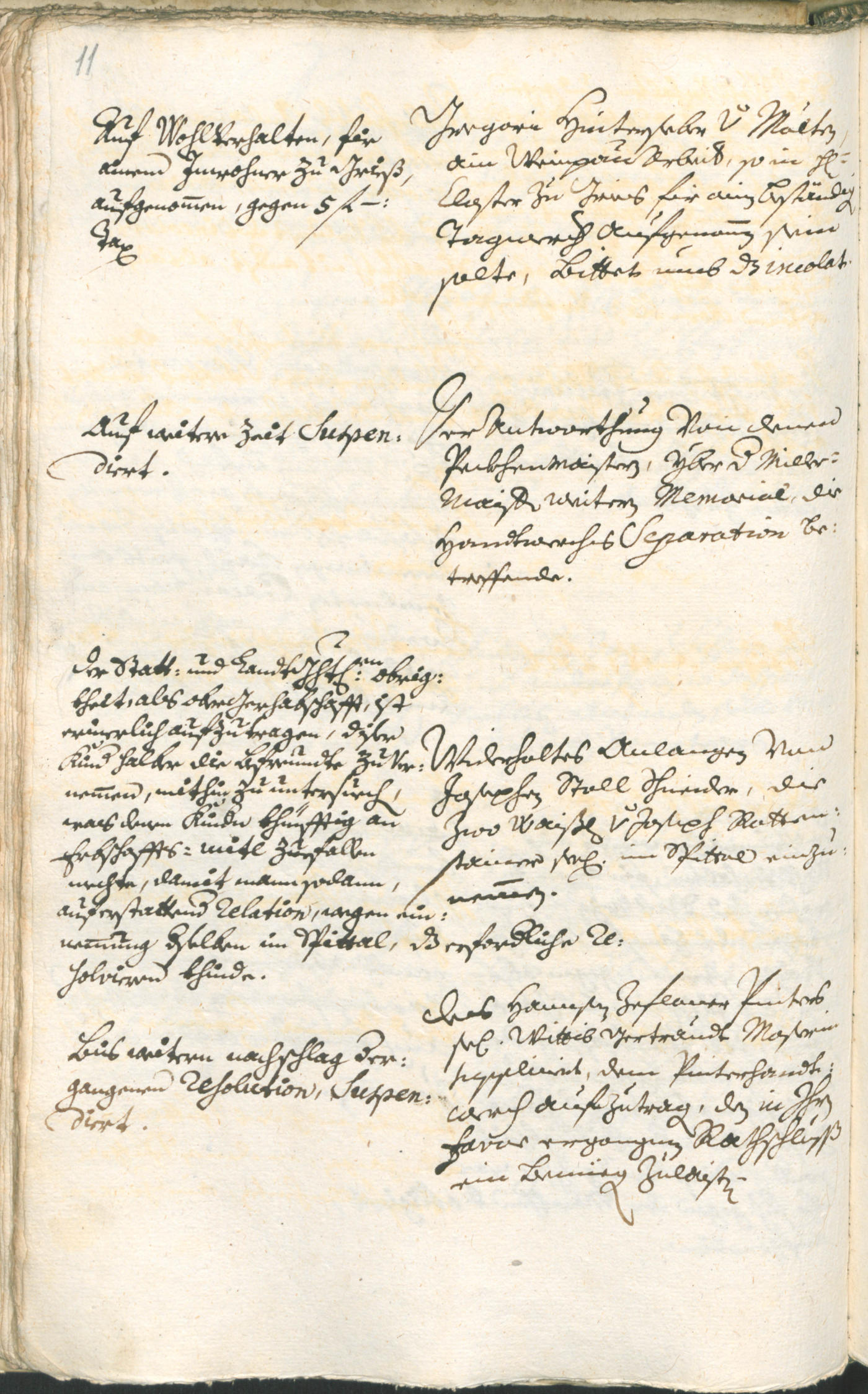 Civic Archives of Bozen-Bolzano - BOhisto Ratsprotokoll 1735/38 