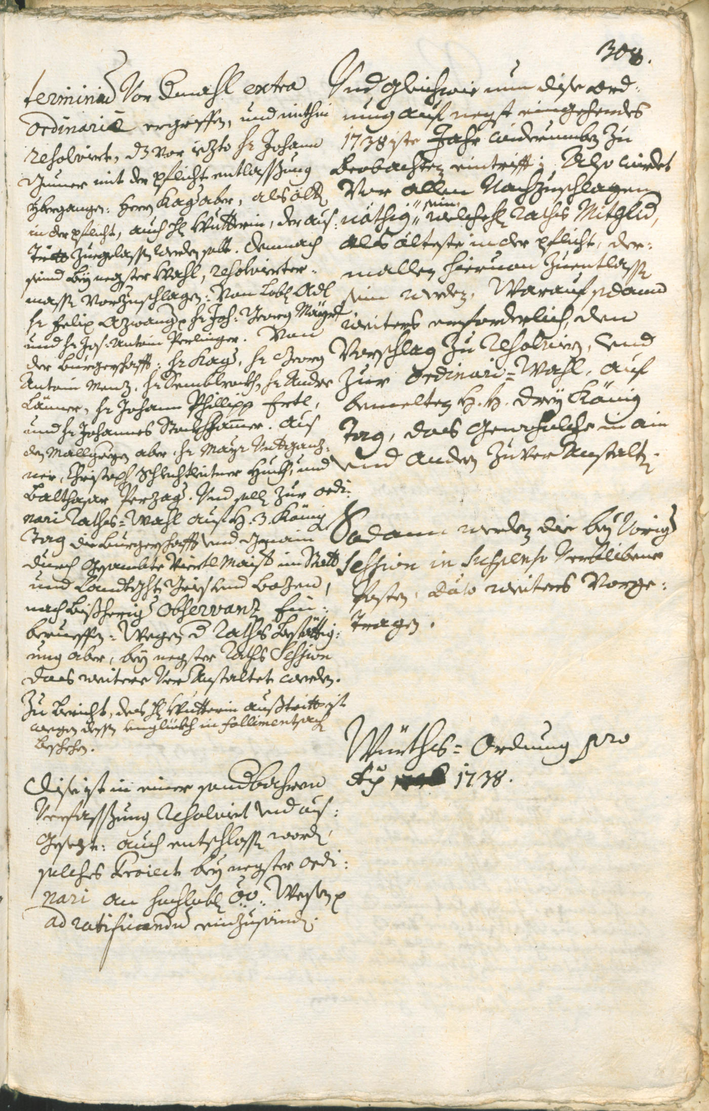 Civic Archives of Bozen-Bolzano - BOhisto Ratsprotokoll 1735/38 