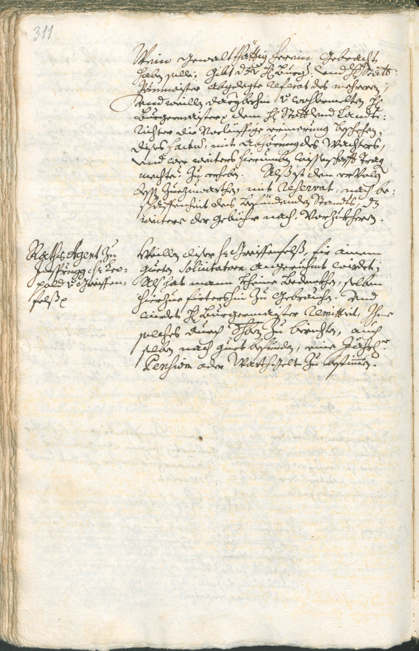 Civic Archives of Bozen-Bolzano - BOhisto Ratsprotokoll 1735/38 