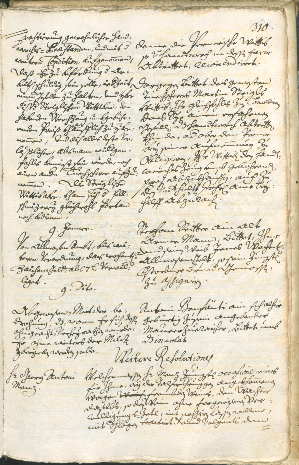 Archivio Storico della Città di Bolzano - BOhisto protocollo consiliare 1735/38 