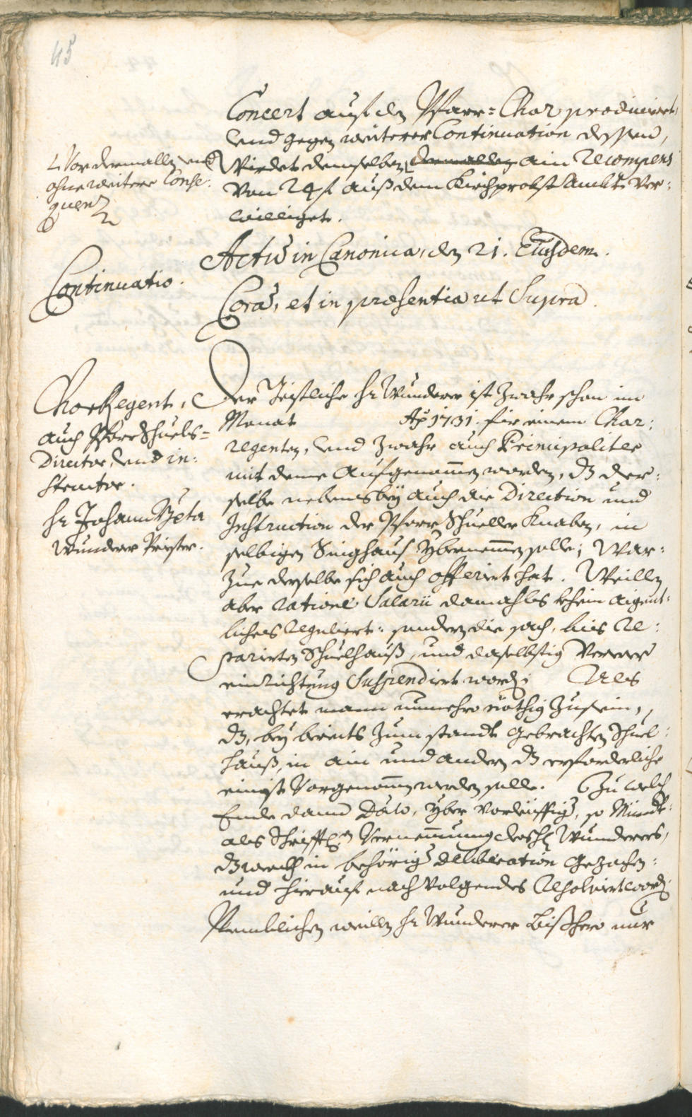 Archivio Storico della Città di Bolzano - BOhisto protocollo consiliare 1735/38 