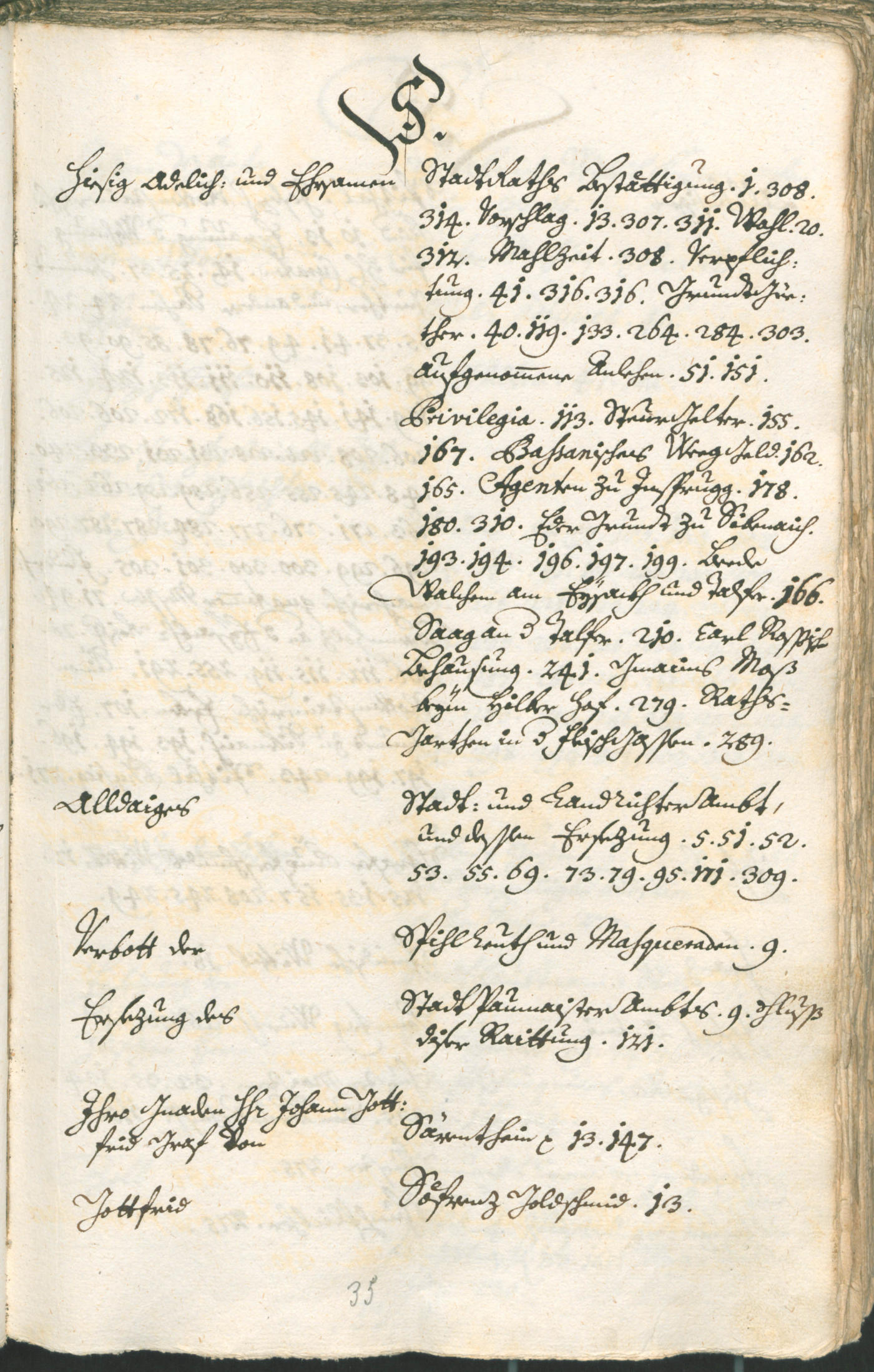 Stadtarchiv Bozen - BOhisto Ratsprotokoll 1735/38 