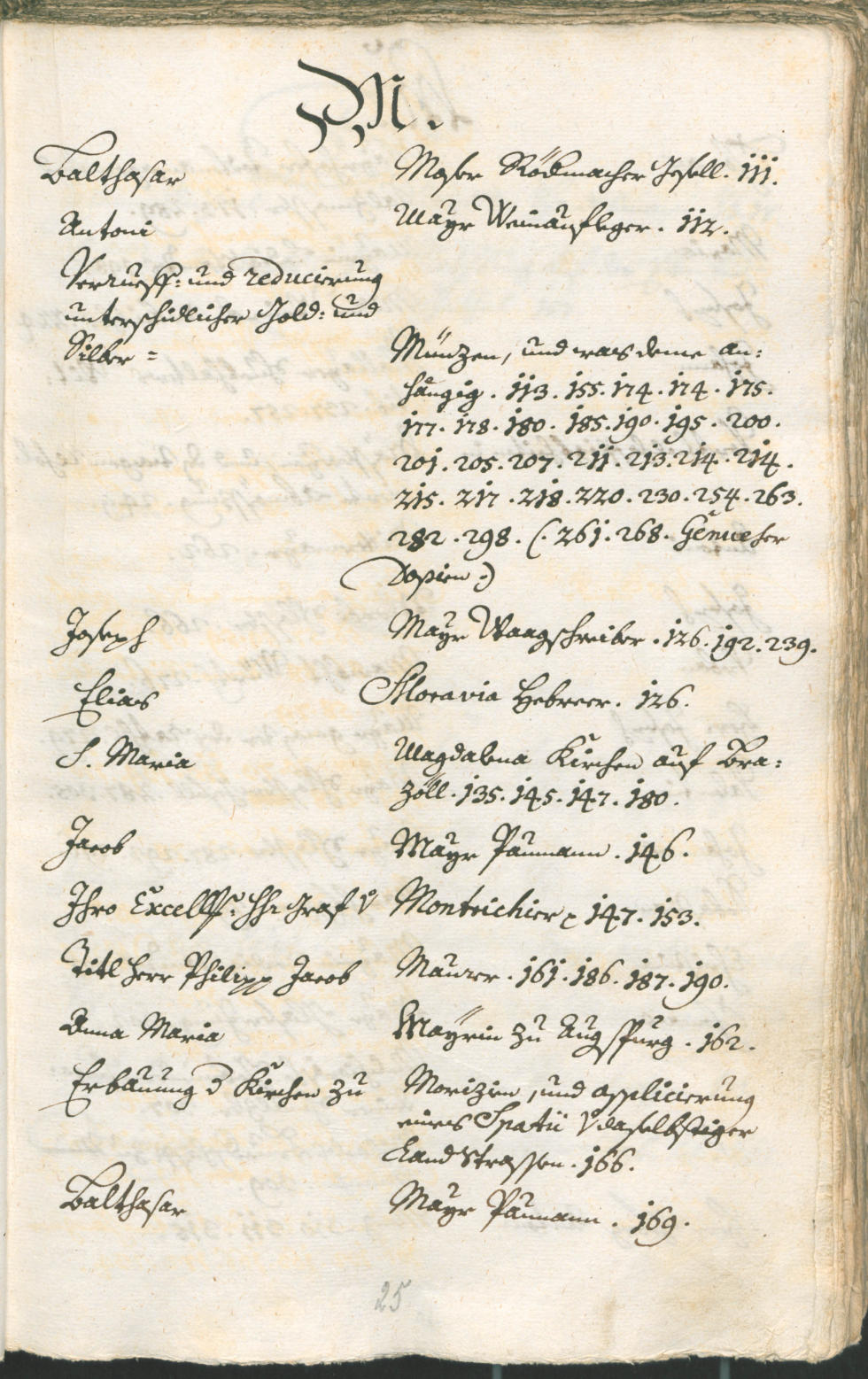 Stadtarchiv Bozen - BOhisto Ratsprotokoll 1735/38 