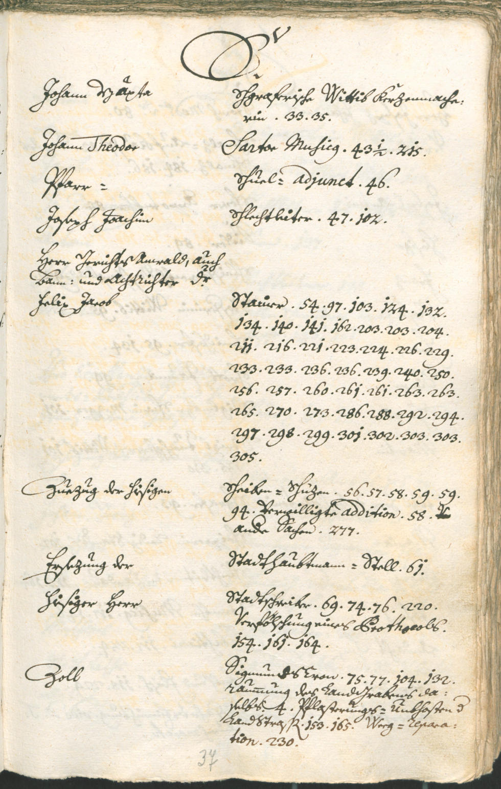Civic Archives of Bozen-Bolzano - BOhisto Ratsprotokoll 1735/38 