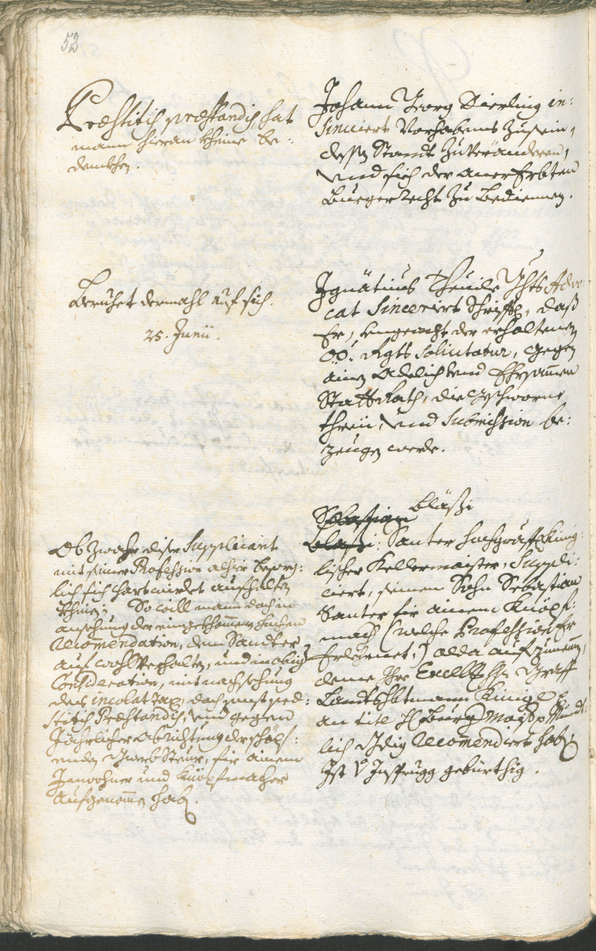 Civic Archives of Bozen-Bolzano - BOhisto Ratsprotokoll 1738/41 