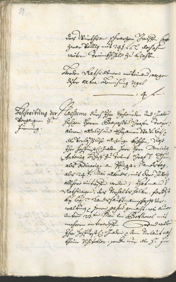 Stadtarchiv Bozen - BOhisto Ratsprotokoll 1738/41 